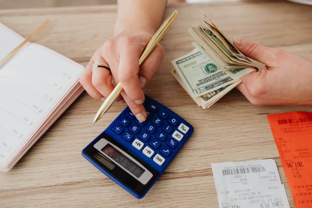 a landlord calculating the profits from her rental property